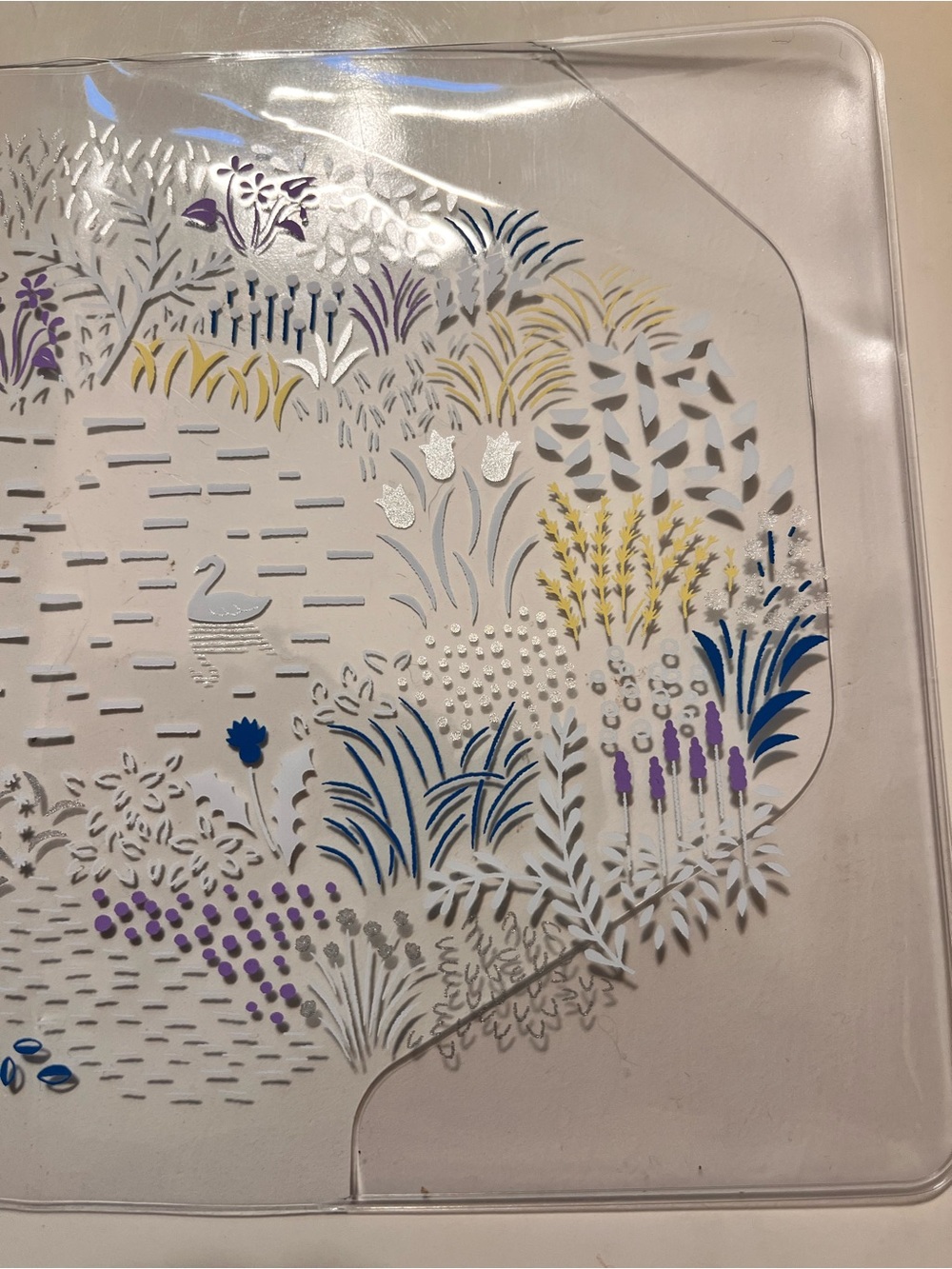 Hobonichi Techo Cover-on-Cover protective cover A6 Yuri Sanai Forest Lake BNWOT - Picture 2 of 4